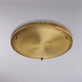 Rosone Multicavo 3 Luci In Ferro Bronzato Diametro 40 Cm