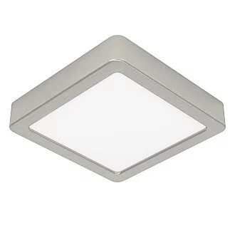 Plafoniera Moderna Fueva 5 Acciaio Nichel Satinato Led Integrato 11W