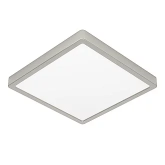 Plafoniera Moderna Fueva 5 Acciaio Nichel Satinato Led Integrato 20,5W