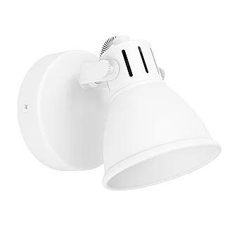 Spot Moderno Seras 1 In Acciaio Bianco 1 Luce Gu10 3W Ip20