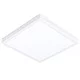 Plafoniera Moderna Fueva Z Alluminio Bianco Led Integrato 19,5W 2700 6500K