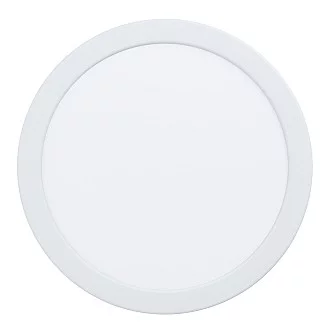 Faretto Ad Incasso Moderno Fueva 5 Acciaio Bianco Led Integrato 17W 4000K