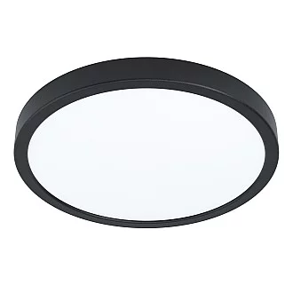 Plafoniera Moderna Fueva 5 In Acciaio Nero Led Integrato 20,5W 4000K Ip20