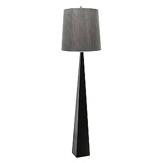 Piantana Contemporanea Ascent Acciaio Nero 1 Luce E27