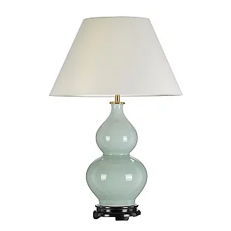 Lampada Da Scrivania Contemporanea Harbin Porcellana Celadon 1 Luce E27