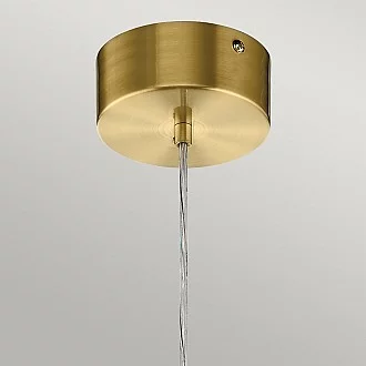 Lampadario Contemporaneo Moonlit Alluminio Oro Champagne Led 20.9W