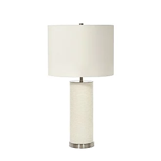 Lampada Da Scrivania Contemporanea Ripple Porcellana Bianca 1 Luce E27