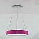 Exclusive Light-Sospensione Contemporanea Aurora Metallo Magenta Led 27W-AURORA-S45-MA-8057506386550