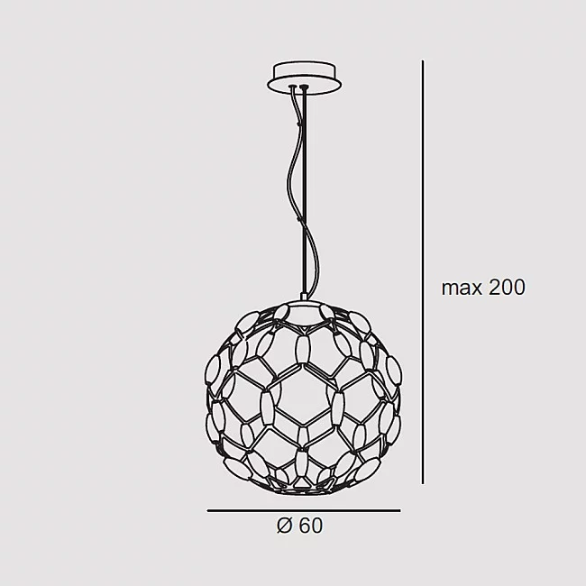 Exclusive Light-Sospensione Contemporanea Well Metallo Bianco Led 72W-WELL-S60-8059395051465