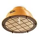 Ferroluce-Plafoniera Industrial Ferro E Ceramica Vintage Giallo 1 Luce E27-C1760-VIG-8056772563139