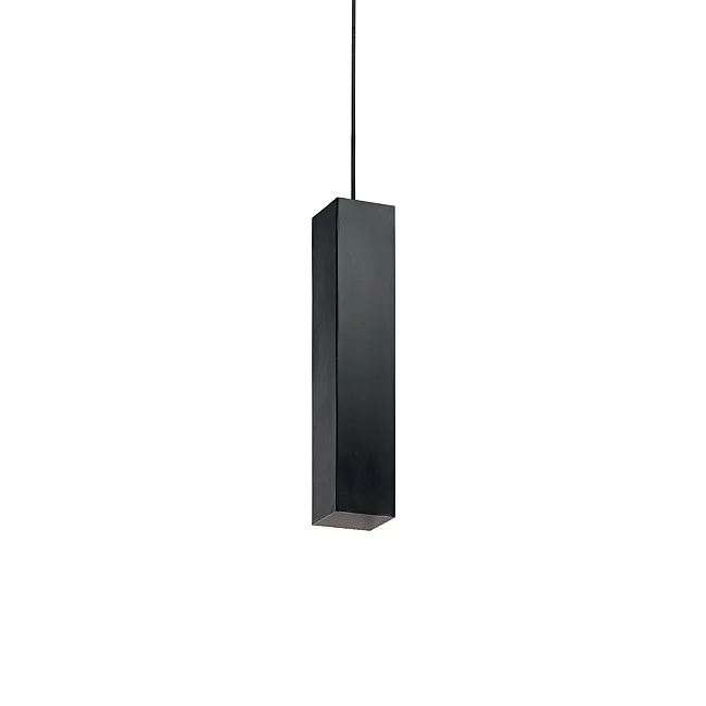 Ideal Lux-Sospensione Moderna Sky Metallo Nero 1 Luce Gu10 7W 3000K Luce Calda-126913-8021696126913