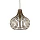 Sospensione Industrial-Minimal Onion Metallo Coffee 1 Luce E27 D38Cm