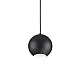 Ideal Lux-Sospensione Moderna Mr Jack Metallo Nero 1 Luce 7W 3000K Luce Calda Big-231297-8021696231297