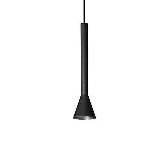 Sospensione Moderna Diesis Metallo Nero Led 7W 3000K Luce Calda