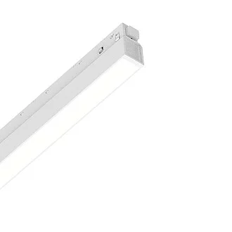 Supporto Lineare Binario Dali Ego Wide Alluminio Bianco Led 13W 3000K Luce Calda