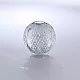 Abatjour - Lumetto Moderno Diamante Acrilico Cromo 1 Luce A Sfera Led 4,2W