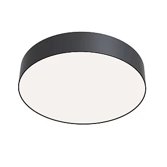 Plafoniera Moderna Zon Alluminio Nero Led 35W