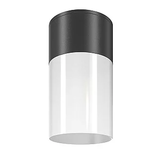 Lampade A Soffitto Moderno Da Esterno Alluminio Nero 1 Luce E27 60W Ip54