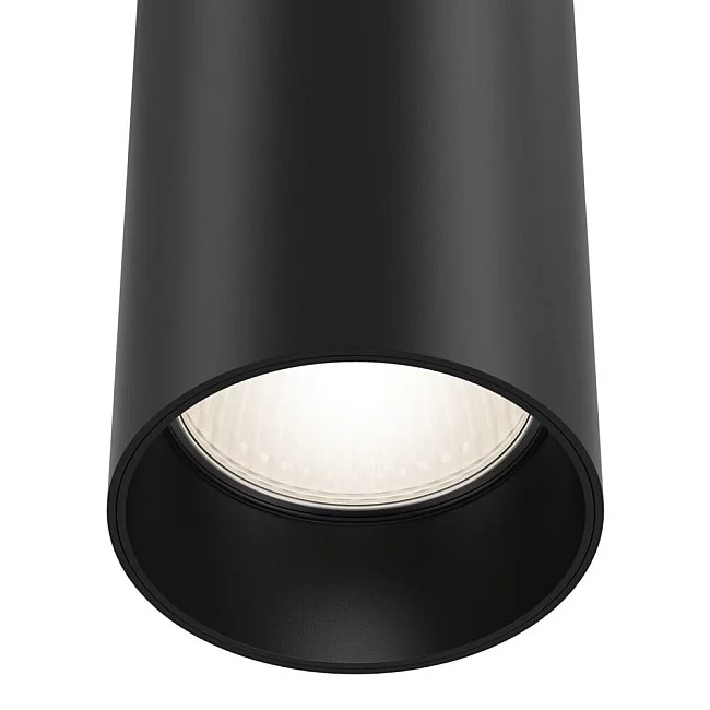 Maytoni-Pendente Per Binario Focus Alluminio Nero 1 Luce-TR025-1-GU10-B-4251110043234