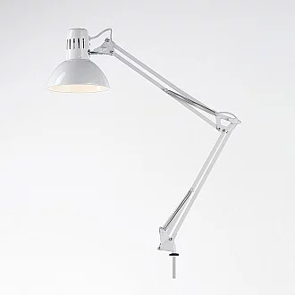 Lampada Da Scrivania Moderna Arc Bianco 1 Luce E27