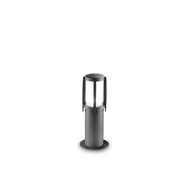 Perenz-Palo Da Esterno Moderno Oscar Grigio 1 Luce E27 Piccolo-5638A-8023559499059