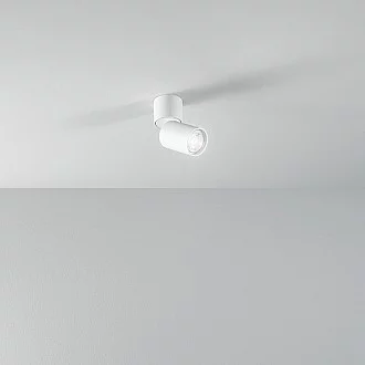 Lampada Da Soffitto In Alluminio Bianco 1 Luce
