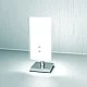 Top Light-Abatjour Moderno Tray Metallo E Vetro Bianco 1 Luce G9-1087_P-BI-8057094702725