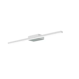 Applique Moderna Line Metallo Bianco Diffusore Acrilico Bianco Led 6W Nat 50Cm