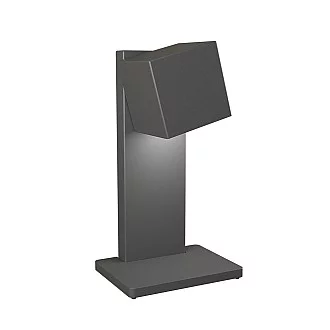 Lampada Scrivania-Ufficio Moderna Rotation Metallo Grigio Antracite 1 Luce Gx53