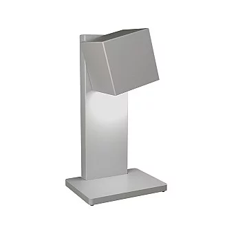 Lampada Scrivania-Ufficio Moderna Rotation Metallo Grigio 1 Luce Gx53