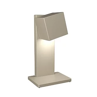 Lampada Scrivania-Ufficio Moderna Rotation Metallo Sabbia 1 Luce Gx53