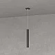 Top Light-Sospensione Moderna Square Tube Metallo Nero 1 Luce Gu10-1173_S1-NE-8056039141735