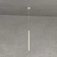 Top Light-Sospensione Moderna Round Tube Metallo Sabbia 1 Luce Gu10-1174_S1-SA-8056039141803