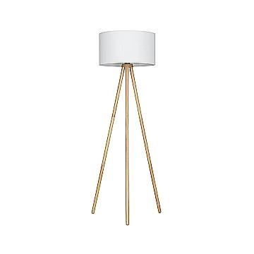 Piantana Vintage Floor Legno Bianco 1 Luce E27 Piantana Vintage Floor Legno Bianco 1 Luce E27