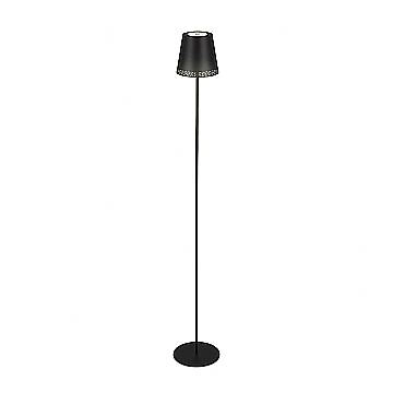 Piantana Moderna Kiki Metallo Nero Led Integrato 3,5W 3000K