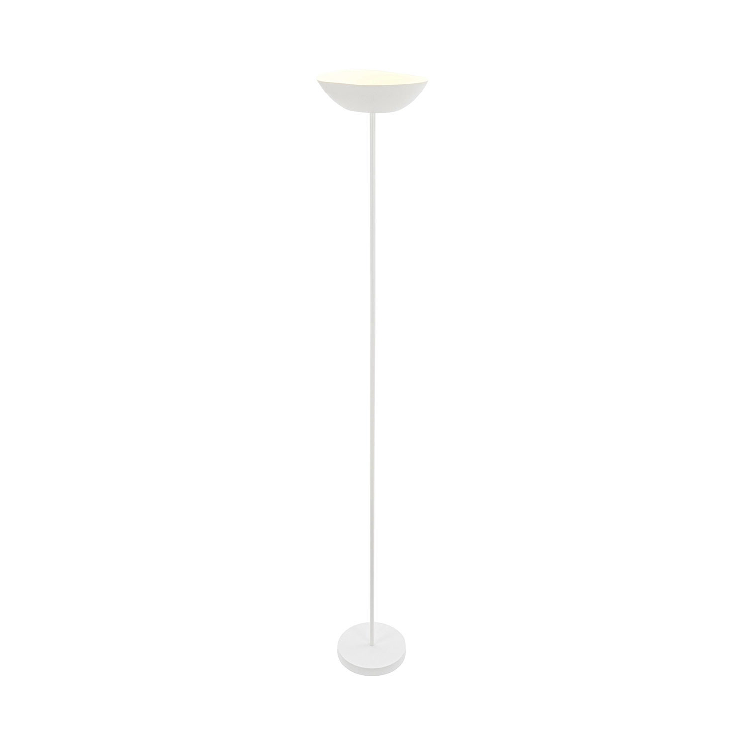 Piantana Contemporanea Estate Metallo Bianco Led Integrato 6W 2700K 1500016