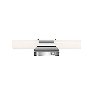 Applique Contemporanea Klak Plastica Cromo Led Integrato 11W 4000K