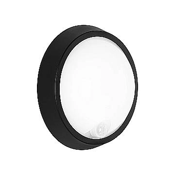 Plafoniera Esterno Nordico Helsinki Plastica Bianco Led Integrato 12W 4000K