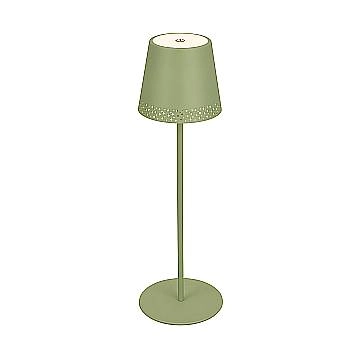 Lampada Da Tavolo Moderna Kiki Metallo Verde Led Integrato 2,6W 3000K