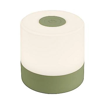 Lampada Da Tavolo Moderna Smal Plastica Verde Led Integrato 3W 2700K