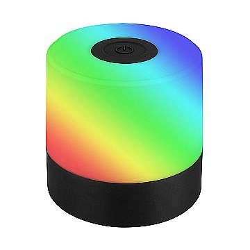 Lampada Da Tavolo Moderna Smal Plastica Nero Led Integrato 3W 2700K Ip44