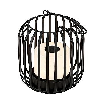 Lampada Da Tavolo Moderna Bura Metallo Nero Led Integrato 2W 2700K