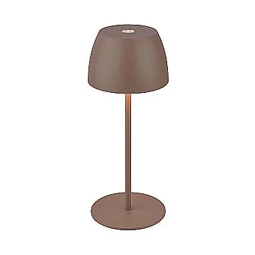 Lampada Da Tavolo Moderna Serina Mini Plastica Sabbia Led Integrato 2,5W 2700K