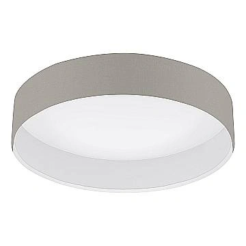Plafoniera Moderna Pasteri Policarbonato Bianco 3 Luci Led 3,6W