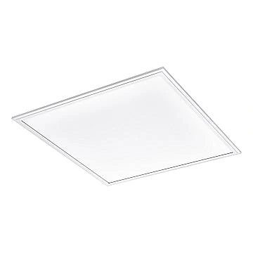 Plafoniera Moderna Salobrena 1 Alluminio Bianco Luce Led Integrato 33W