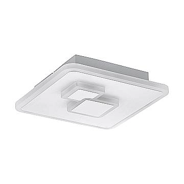 Plafoniera Moderna Cadegal Acciaio Bianco Luce Led Integrato 7,8W