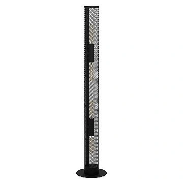 Piantana Vintage Redcliffe Acciaio Nero 4 Luci E27