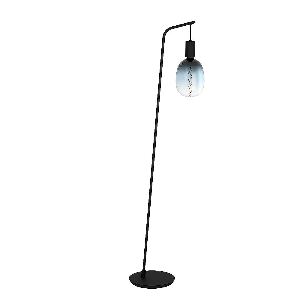 Piantana Vintage Cranley Acciaio Nero 1 Luce E27 43758