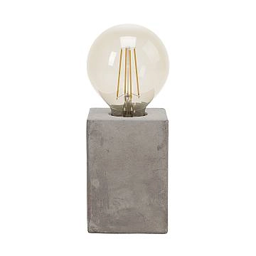 Lampada Da Scrivania Contemporanea Prestwick 1 Luce Ceramica Grigio