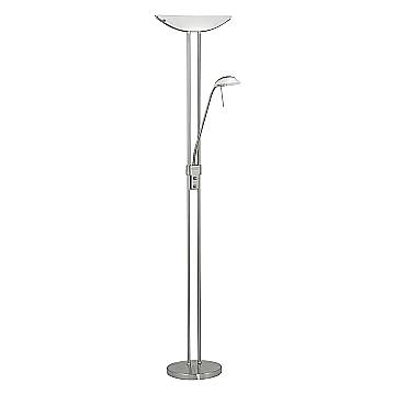 Piantana Moderna Baya Acciaio Nichel Satinato 1 Luce R7S 230W Piantana Moderna Baya Acciaio Nichel Satinato 1 Luce R7S 230W